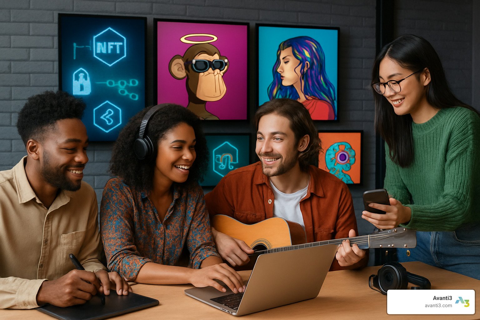 Digital collectibles for creators