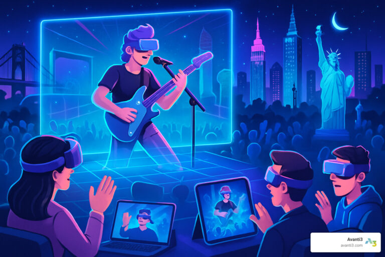 Virtual concerts technology