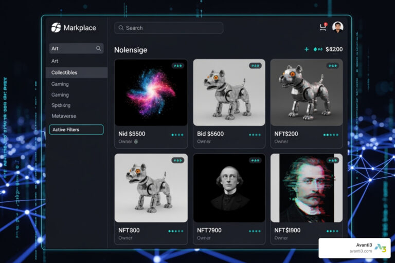 full stack nft marketplace