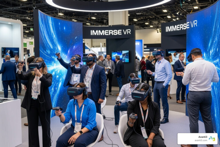 virtual reality at consumer exhibitions