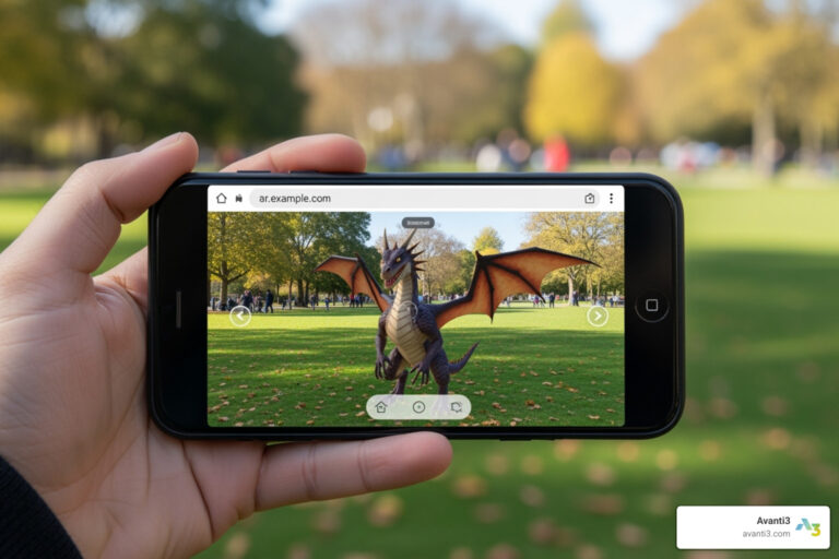 web based ar solution