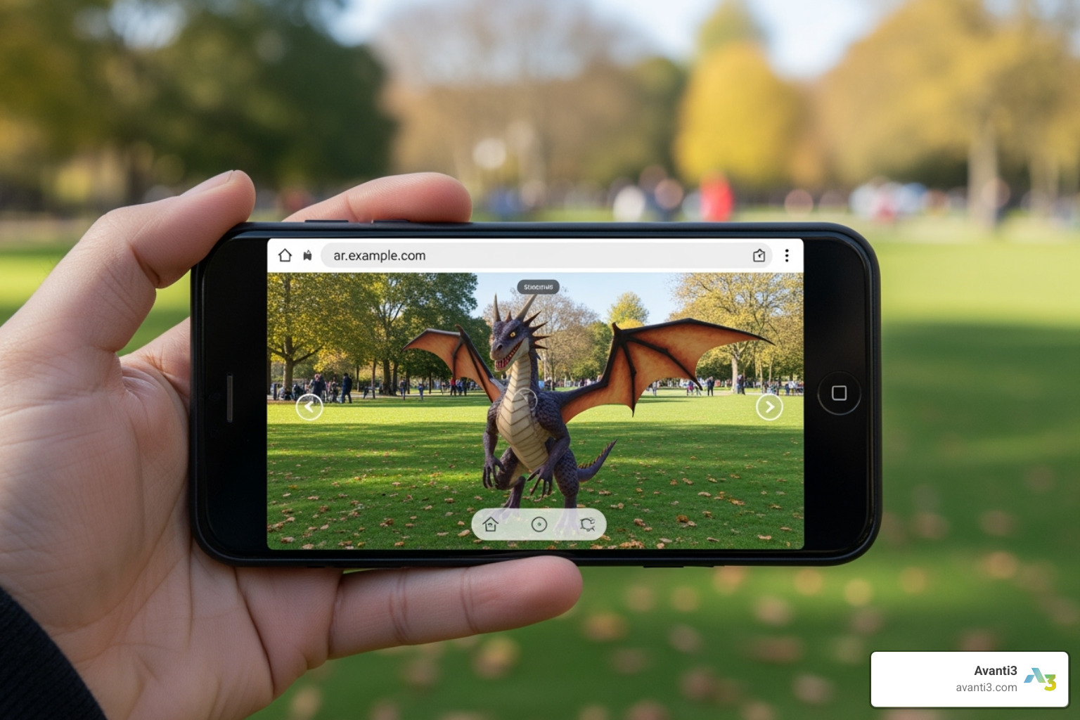 web based ar solution