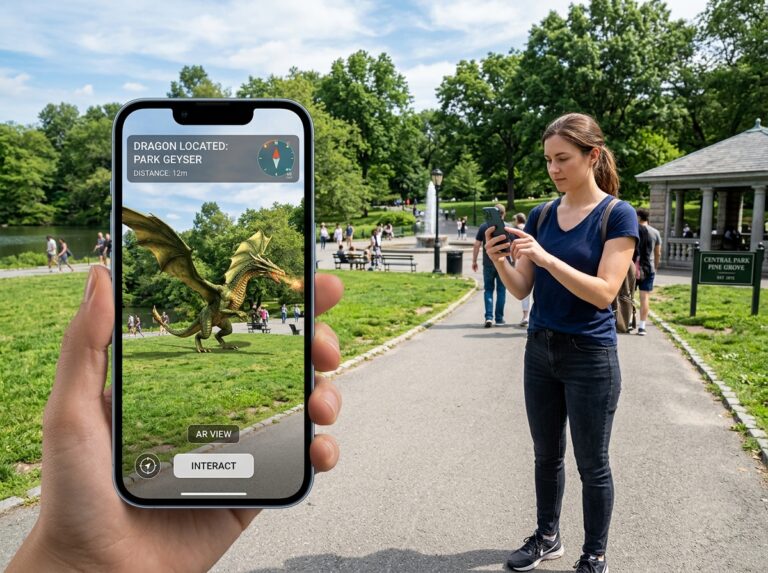 location based augmented reality unity
