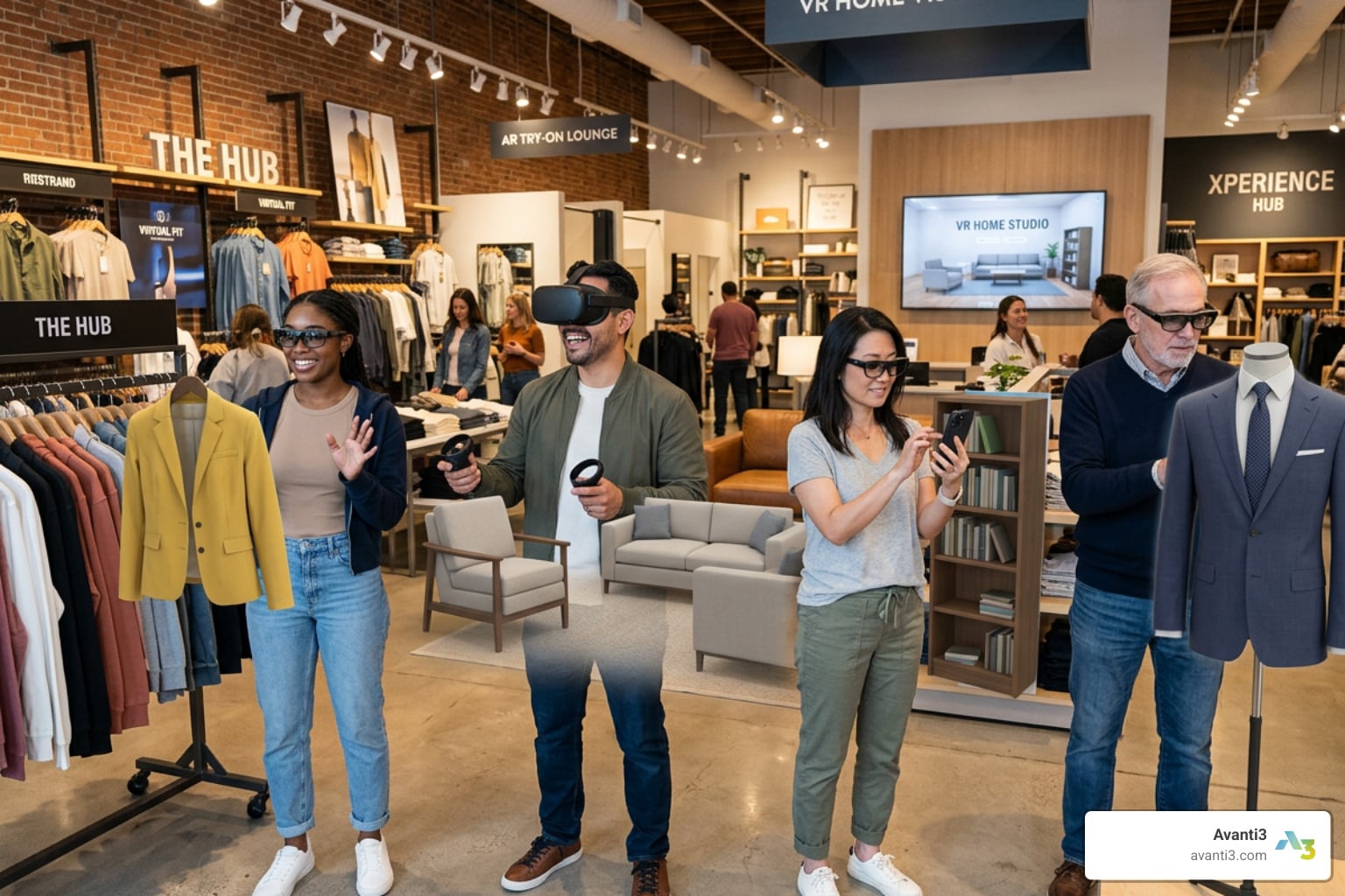 AR VR retail