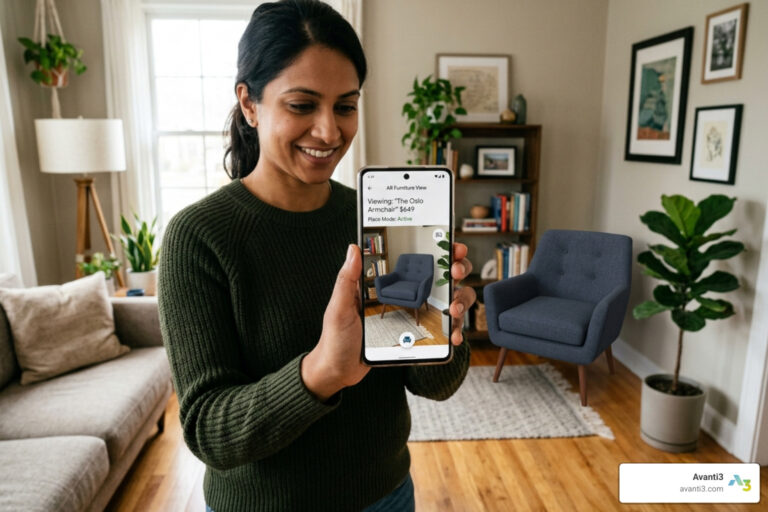 augmented reality product visualization
