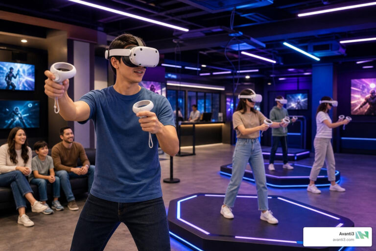 virtual reality gaming center near me
